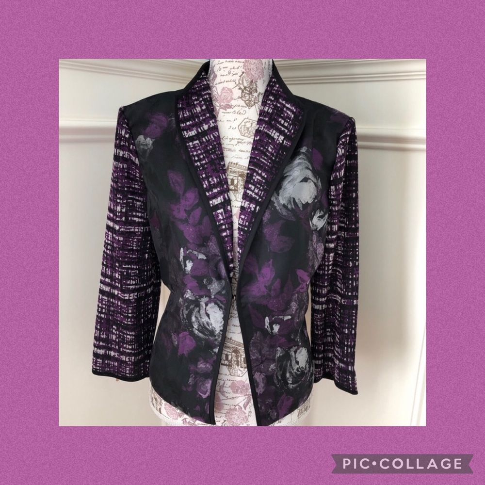 NWT Ming Wang knit jacket